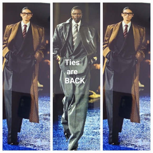 VERSACE TIE / NEW - Picture 4 of 5